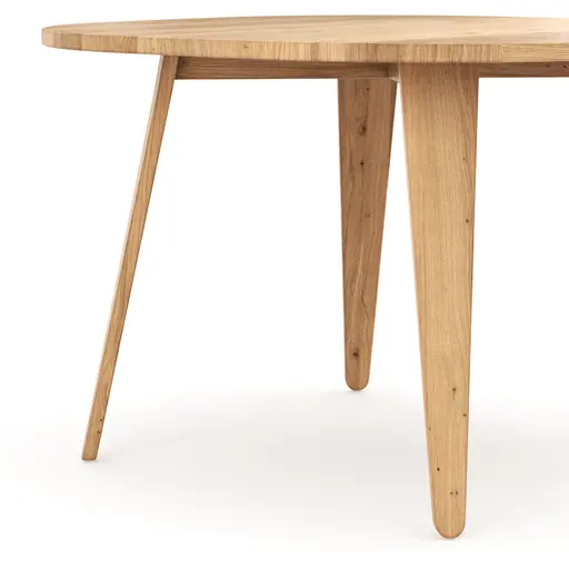 Esstisch Signe - LB ca. 110x110 cm, Asteiche massiv, Geölt