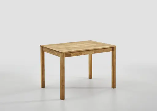 Esstisch- LB ca. 110x80 cm, Eiche, Massiv, Geölt