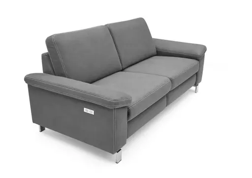 Sofa CALM PLUS - 3-Sitzer, 2x Relaxfunktion, Stoff, Anthrazit