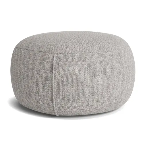 Hocker Serava/Honey - Medium, Stoff, Grau