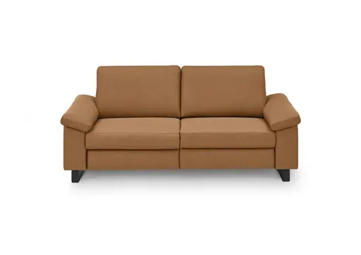 Sofa CALM PLUS 2.0 - 3-Sitzer, Stoff, Rotbraun