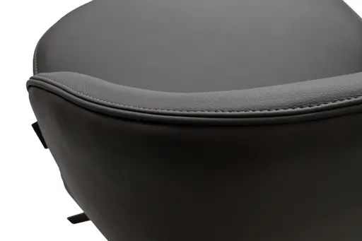 Stuhl MERRITH - drehbar, Leder, Dunkelbraun