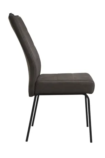 Stuhl - Microfaser, Vintage Anthrazit