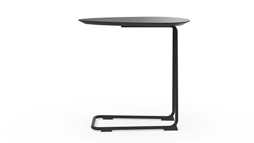 Sofatisch Fano - LBH ca. 57x39x54 cm, Fenix, Schwarz