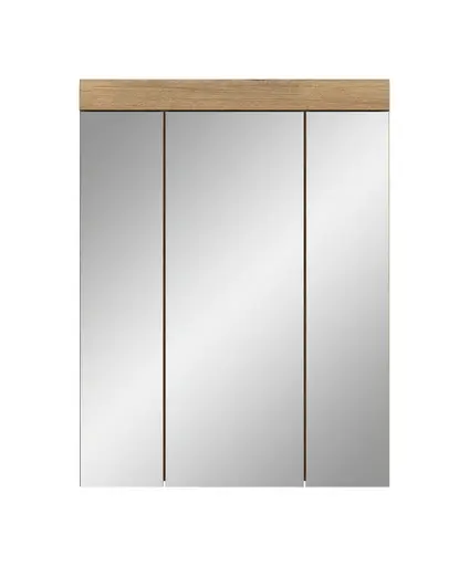 Spiegelschrank - B ca. 60 cm, Evoke Eiche Nachbildung