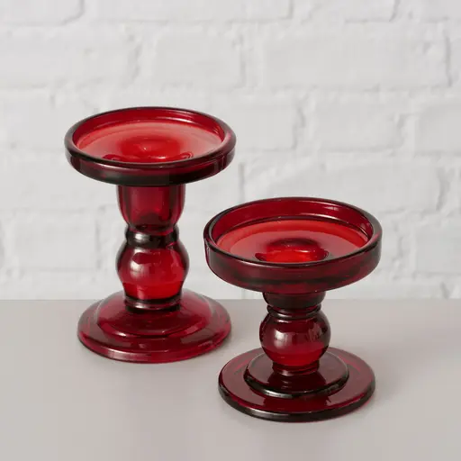 Kerzenleuchter - Rot