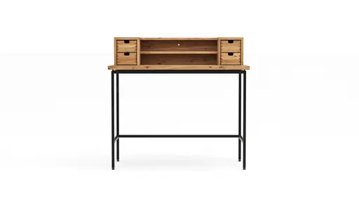 Schreibtisch Blackpool - LBH ca. 109x55x101 cm, Eiche massiv