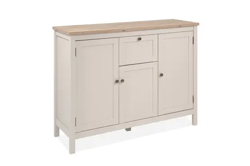 Sideboard- B ca. 120 cm, Champagner, Eiche Dekor