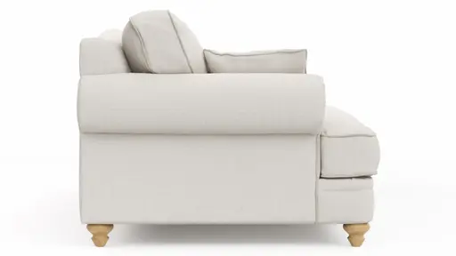 Sofa Mapleton - 3-Sitzer, Stoff, Creme