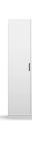Drehtürenschrank RHONDA- B ca. 47 cm, Weiß