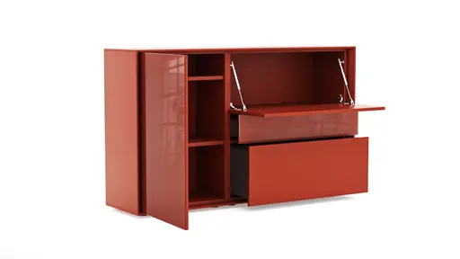 Sideboard Parano - Lack, Rot