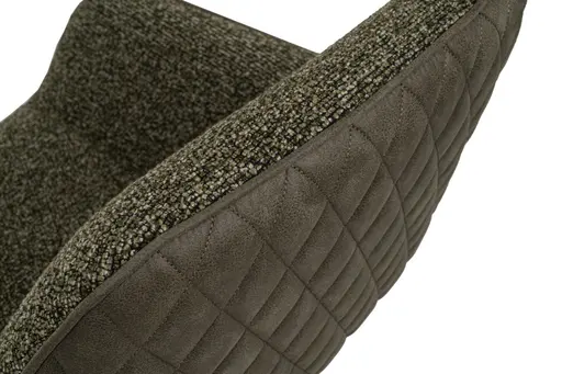 Armlehnstuhl MARIETTA - drehbar, Stoff, Grün