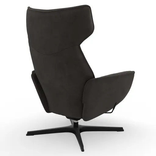 Relaxsessel Helge - Stoff, Dunkelgrau