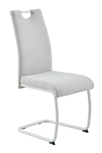 Freischwinger - Stoff, Beige