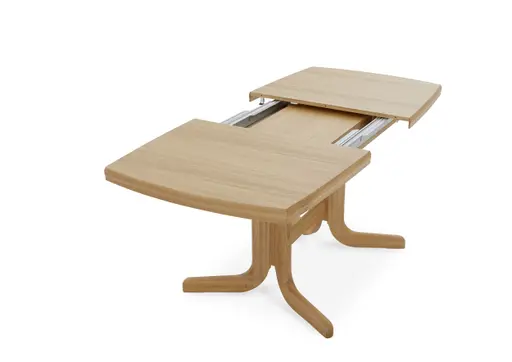 Esstisch - ausziehbar, LB. ca. 135x85cm, Eiche teilmassiv