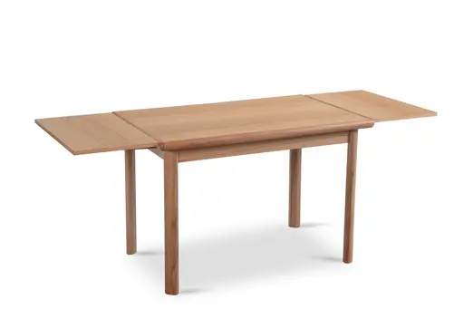 Esstisch - ausziehbar, LB 112 x 72 cm, Kernbuche teilmassiv