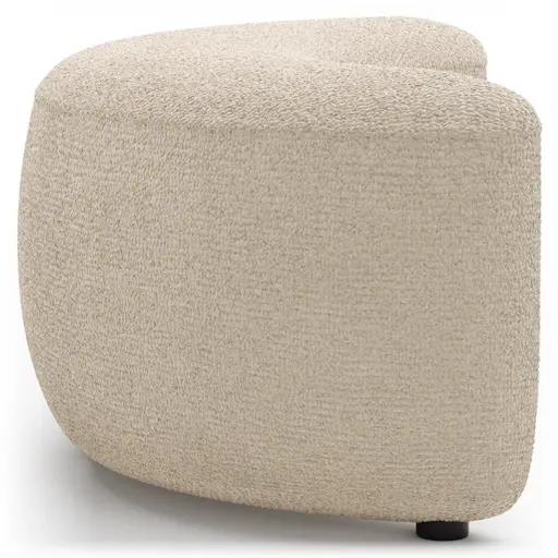 Anstellhocker Karasu - Stoff, Natur