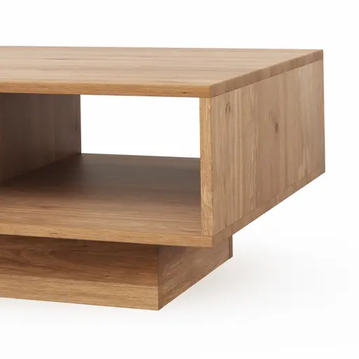 Couchtisch Saratoga - Wildeiche massiv, natur geölt