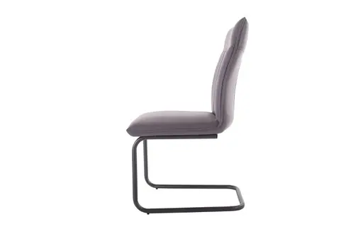 Freischwinger MAIZE - Stoff, Braun