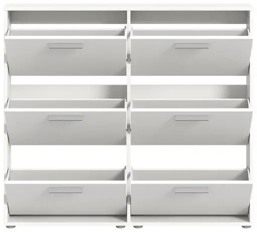 Schuhkipper - B ca. 116 cm, Weiß