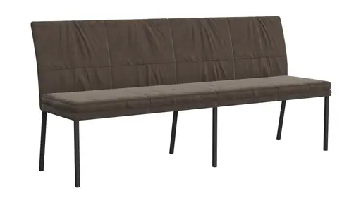 Polsterbank Salamanca - Breite ca. 200 cm, Stoff, Olive