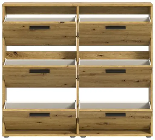 Schuhkipper - B ca. 116 cm, Artisan Eiche Nachbildung