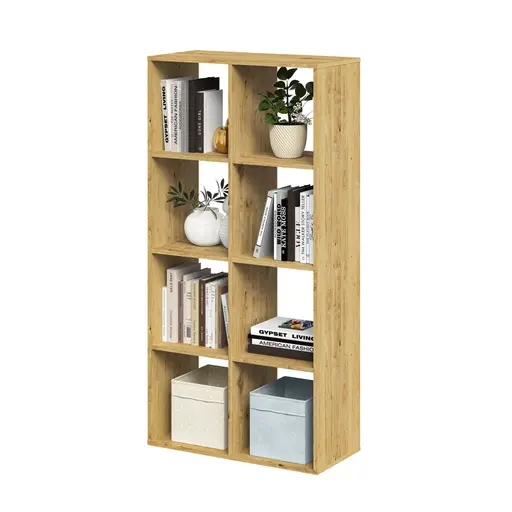 Regal- B ca. 70 cm, Eiche Dekor