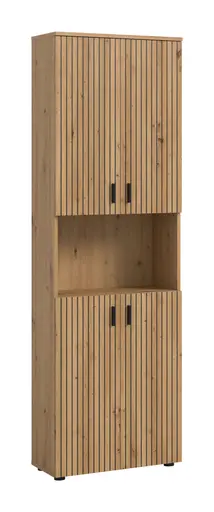 Hochschrank - B ca. 60 cm, Artisan Eiche Nachbildung