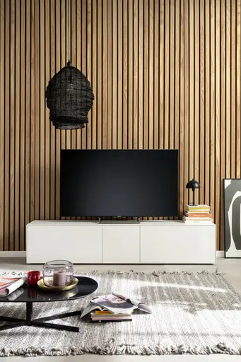 Highboard Edge - Lack, Graphit