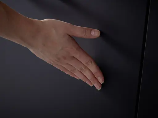 Inselküche 53.190 CO 2 519, Onyxschwarz matt