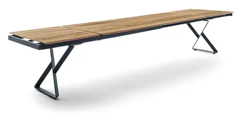 Esstisch - ausziehbar, LB ca. 220x100 cm, Eiche Furnier