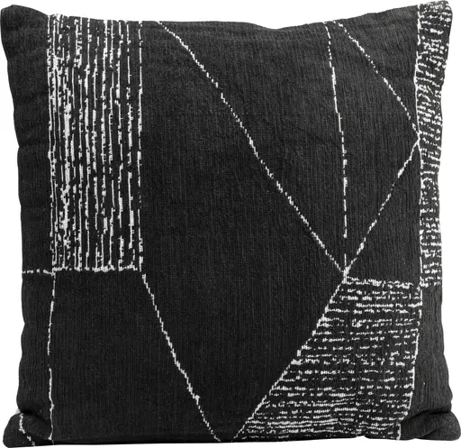 Deko-Kissen - LB ca. 45x45 cm, Schwarz