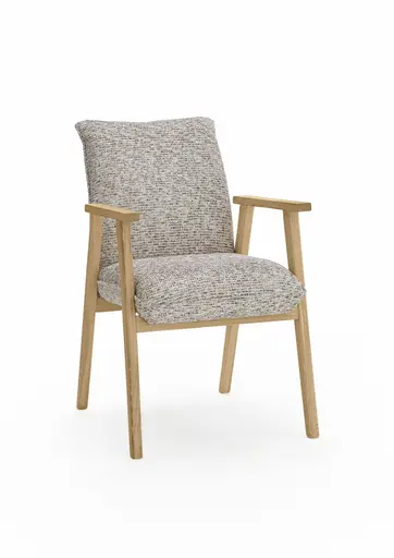 Armlehnstuhl - Stoff, Sand