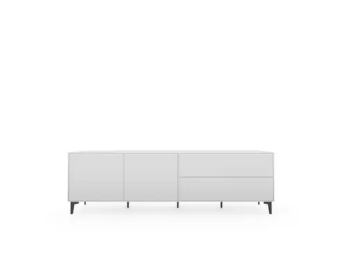 Sideboard Casello - BHT ca. 225x74x47 cm, Lack Matt, Weiß