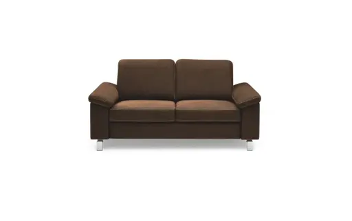 Sofa CALM PLUS - 2,5-Sitzer, Microfaser, Dunkelbraun