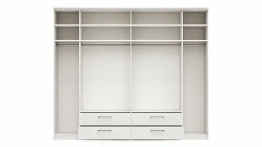 Drehtürenschrank Viana - B. ca. 270 cm, Lack, Weiß