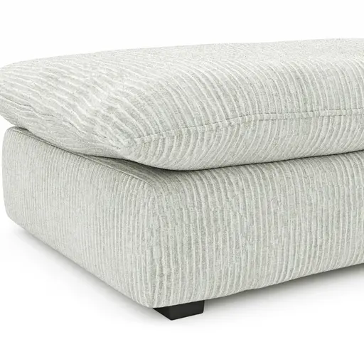 Hocker Ulf - Cord, Hellgrau