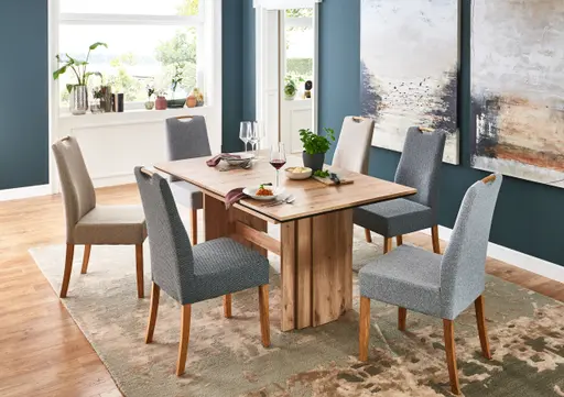 Esstisch - ausziehbar, LB. ca. 160x95cm, Dekor Eiche