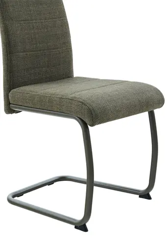 Freischwinger - Stoff, Grün