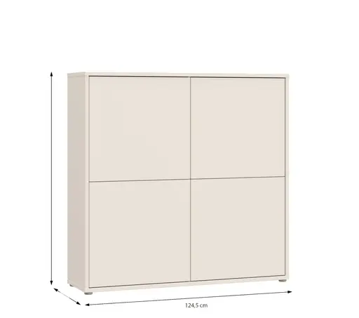 Kommode FAID- B ca. 124 cm, Sand