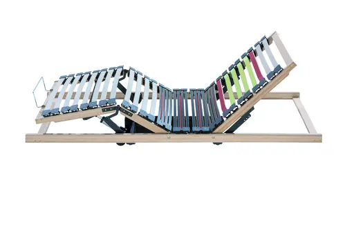 Lattenrost goodnight - 90x200cm,Kopf-/Fußteil 3 motorisch verstellbar, Kabelsteuerung