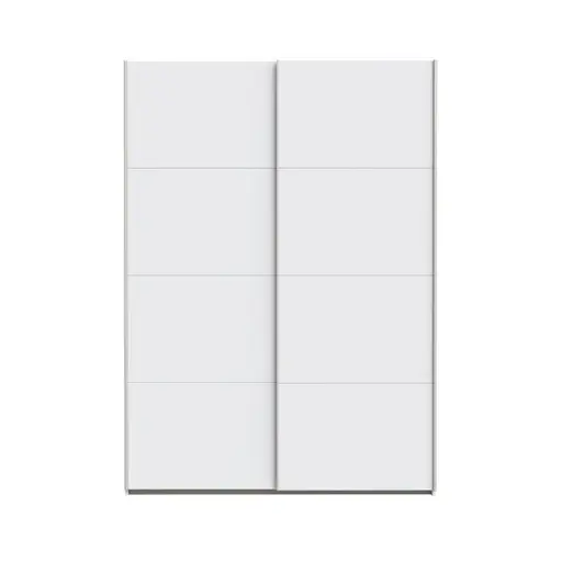 Schwebetürenschrank FREDDY 2- B ca. 150 cm, Weiß