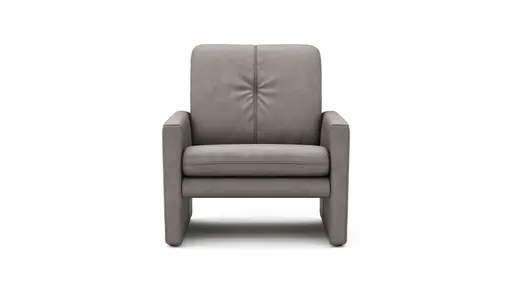 Sessel Tenero - inkl. Relaxfunktion, Stoff, Grau