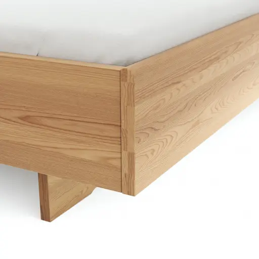Bett Lenoso - Liegefläche ca. 180x200 cm, Eiche Nachbildung