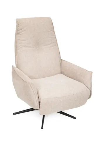Sessel - Relaxfunktion, Stoff, Beige