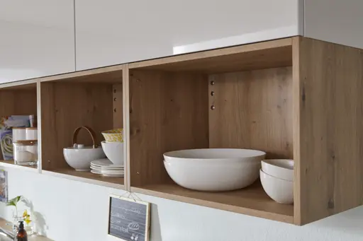 Inselküche 51.170 GL 4 521, Muschelweiß