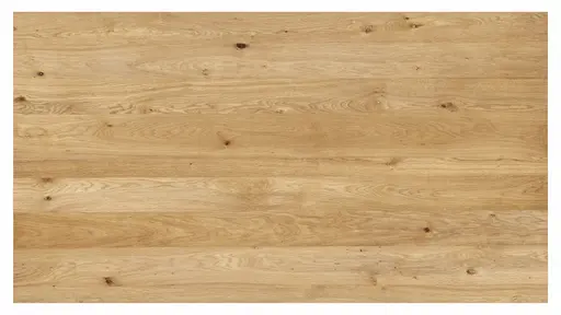 Esstisch Flore - LB ca. 220x120 cm, Wildeiche massiv, natur geölt