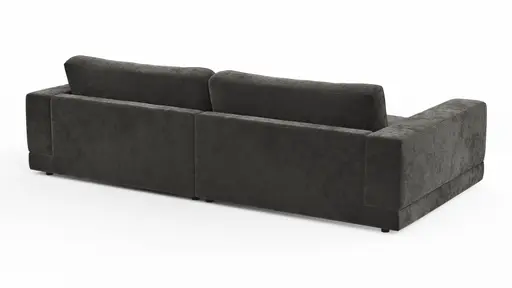 Megasofa Juni Lounge- B ca. 292 cm, Stoff, Anthrazit