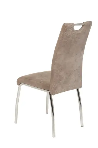 Stuhl - Stoff, Beige