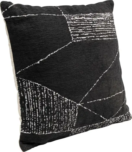Deko-Kissen - LB ca. 45x45 cm, Schwarz